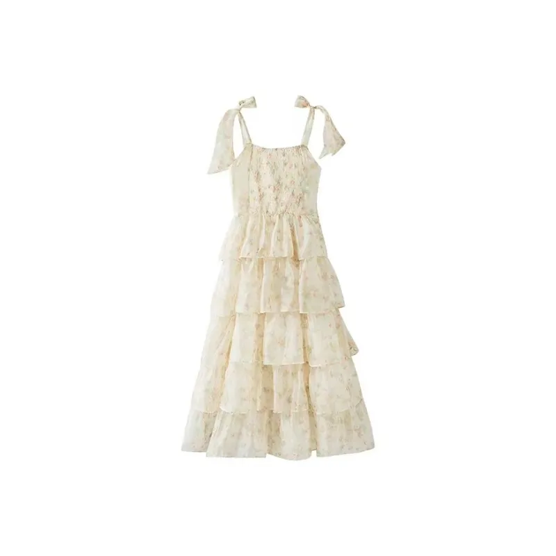 KEAB Slip Dresses Women's Apricot Blossom-1