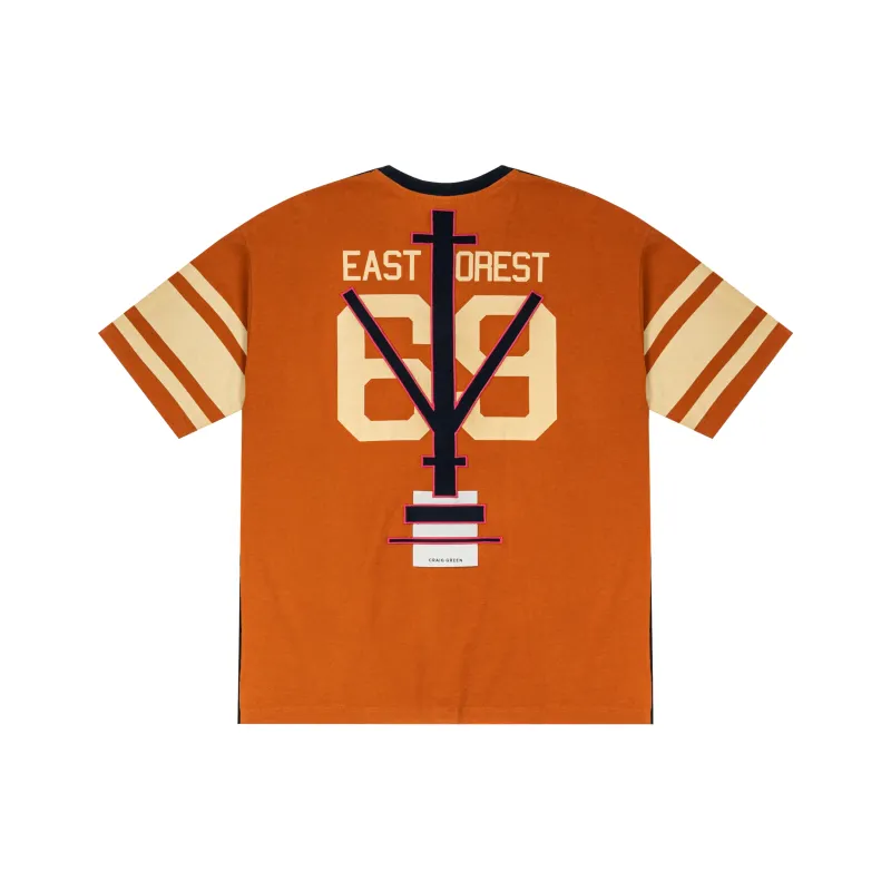 Craig Green X Champion T-Shirts Unisex Red Patchwork-0
