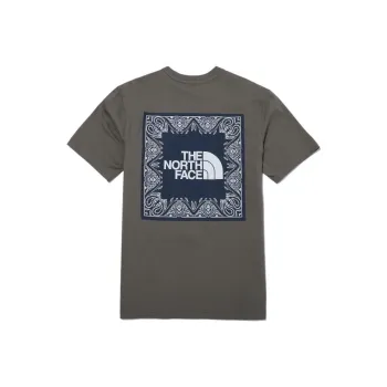 THE NORTH FACE Cashew Flower Collection T Shirt Unisex Gray