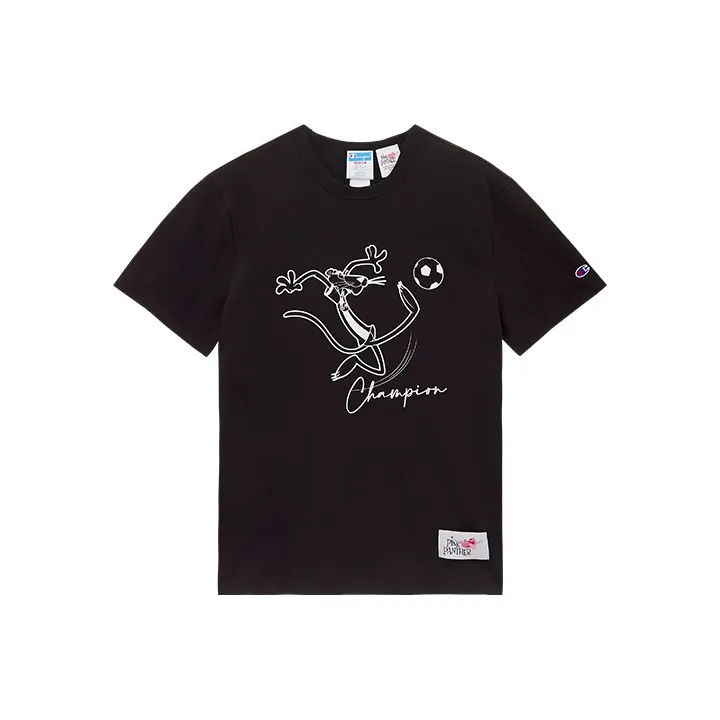 Pink Panther X Champion T Shirts Unisex-8