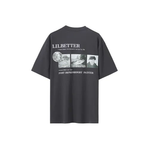 Van Gogh X Lilbetter X Van Gogh Co-brand T-Shirts Unisex Dark Gray