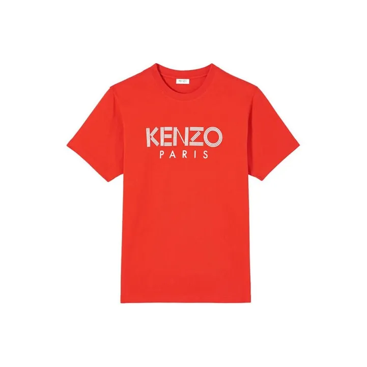 KENZO SS22 Paris Casual T-Shirt Red-0