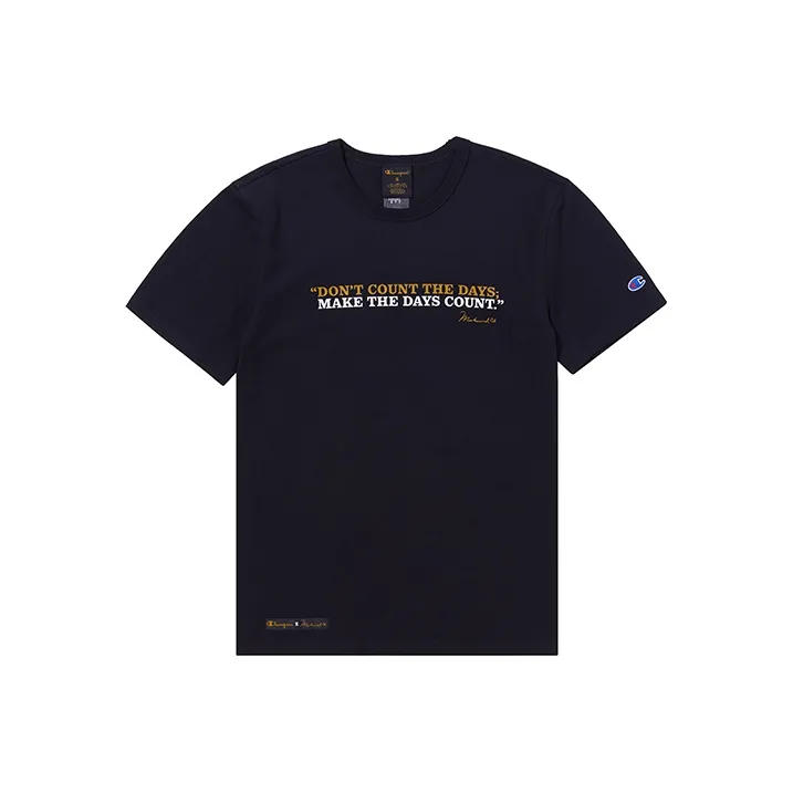 Champion Muhammad Ali T-Shirt US Version Unisex Black-0