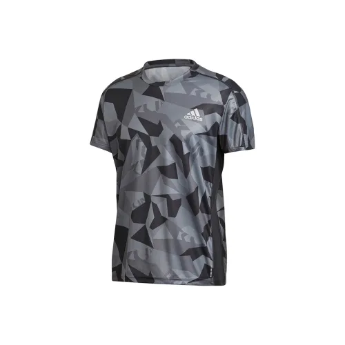 Adidas T Shirt Asia Version Men's Gray