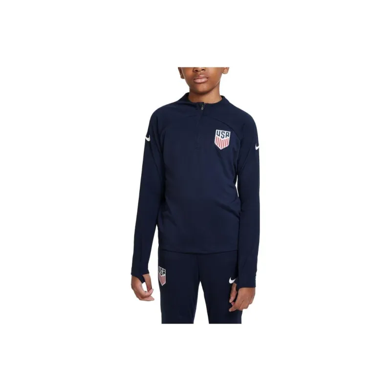 Nike T-Shirts Kids Obsidian White-0
