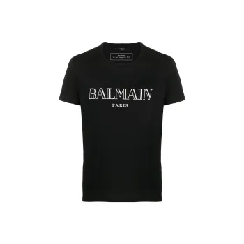BALMAIN T Shirts Men Black