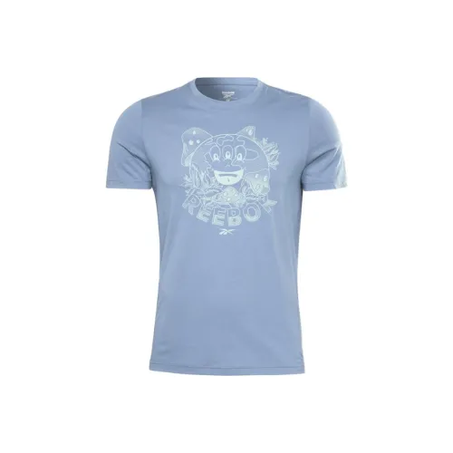 Reebok T-Shirts Men Blue