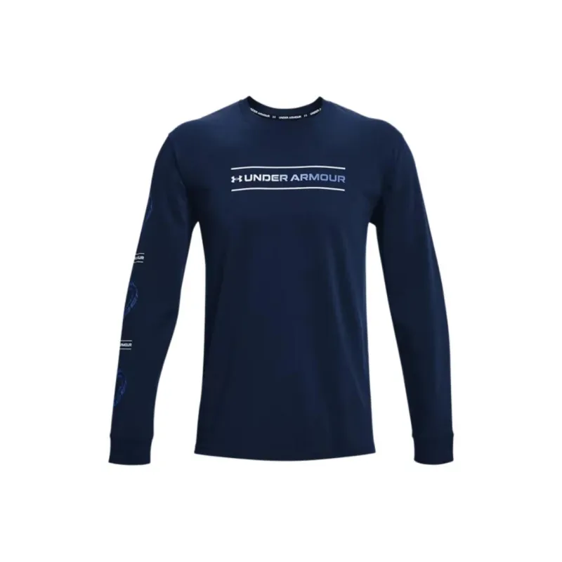 Under Armour T Shirts Men Navy Blue-0