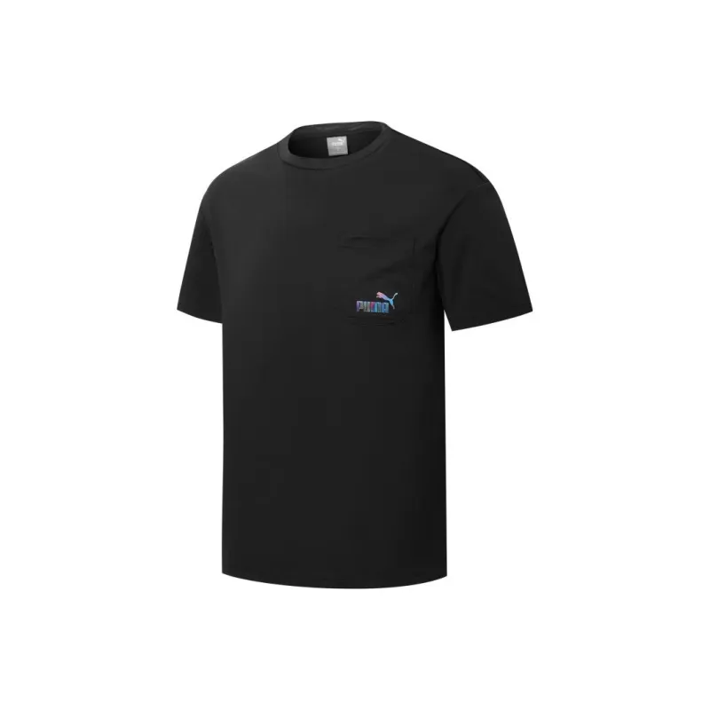 PUMA T Shirts Unisex Black-0