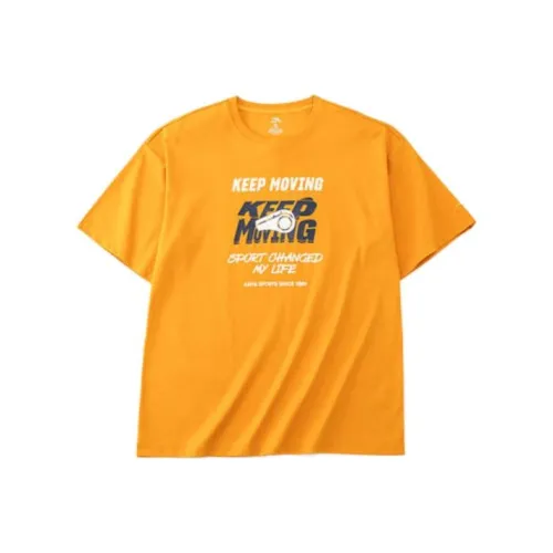 ANTA Life Collection T Shirts Unisex Orange