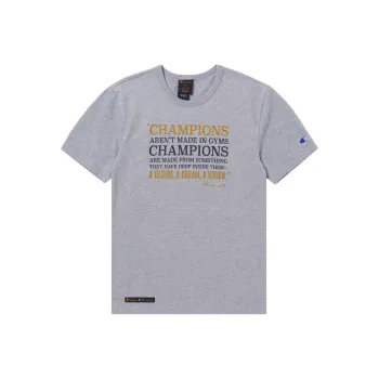 Champion Muhammad Ali Straight T-Shirt US Version Unisex Light Gray