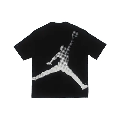 Jordan Set in Sleeve T Shirt Men's Black