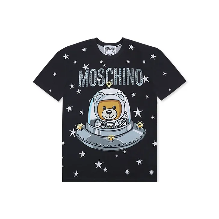 MOSCHINO T Shirts Unisex Black-0