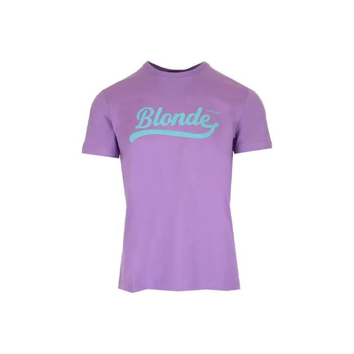 VERSACE T Shirts Men Purple-0