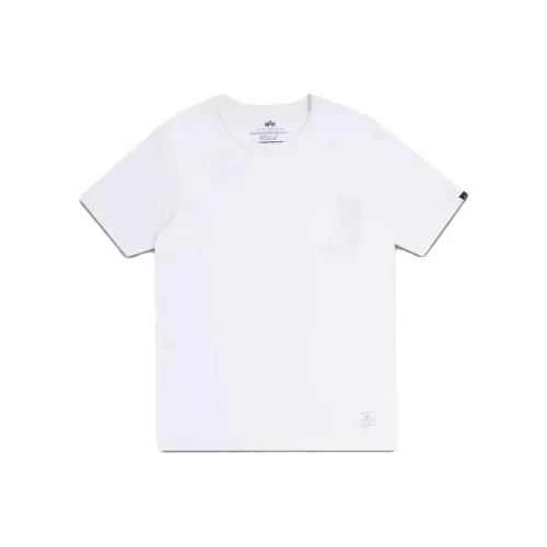 Alpha Industries T-Shirts Unisex White