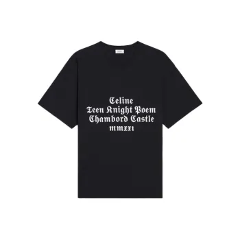 CELINE T Shirts Men Black