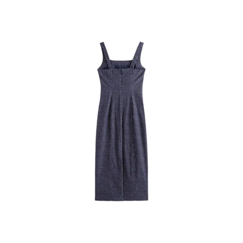 Abercrombie＆Fitch Slip Dress Women's Marine Blue-1