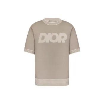 DIOR T Shirts Men Brown