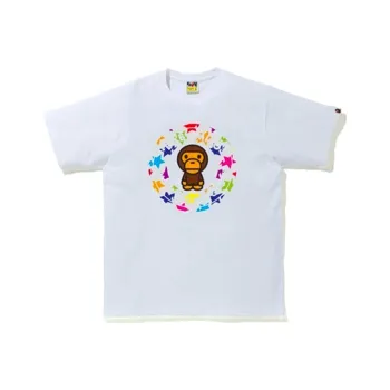 A BATHING APE Sta Pattern Milo Busy Works Tee