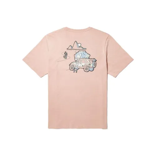 Timberland T-Shirts Unisex Light Pink