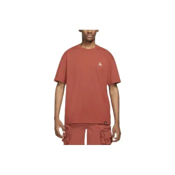 Nike ACG T Shirts Men Red Brown