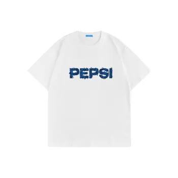 Pepsi Straight T-Shirt Unisex White
