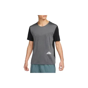 Nike T Shirts Men Black Gray Color