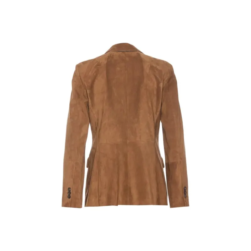 Brunello Cucinelli SS25 Jackets & Coats Women's Brown-1