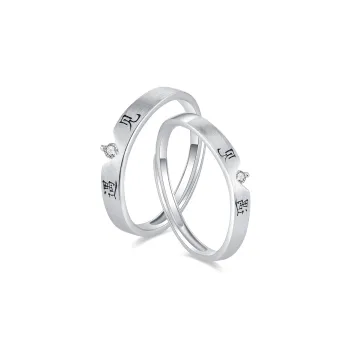 SHUIBEI S925 Silver Rings Unisex