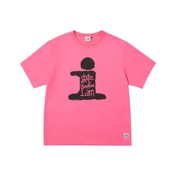 Vision Street Wear T Shirt Unisex Rose Red