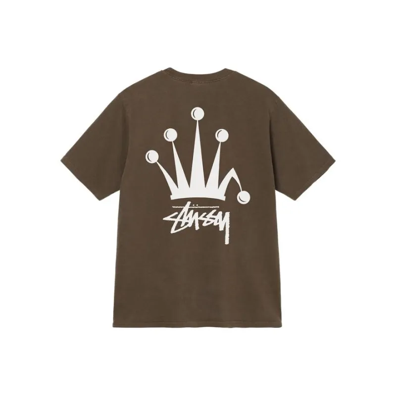 Stussy Regal Crown Pigment Dyed T shirt-8