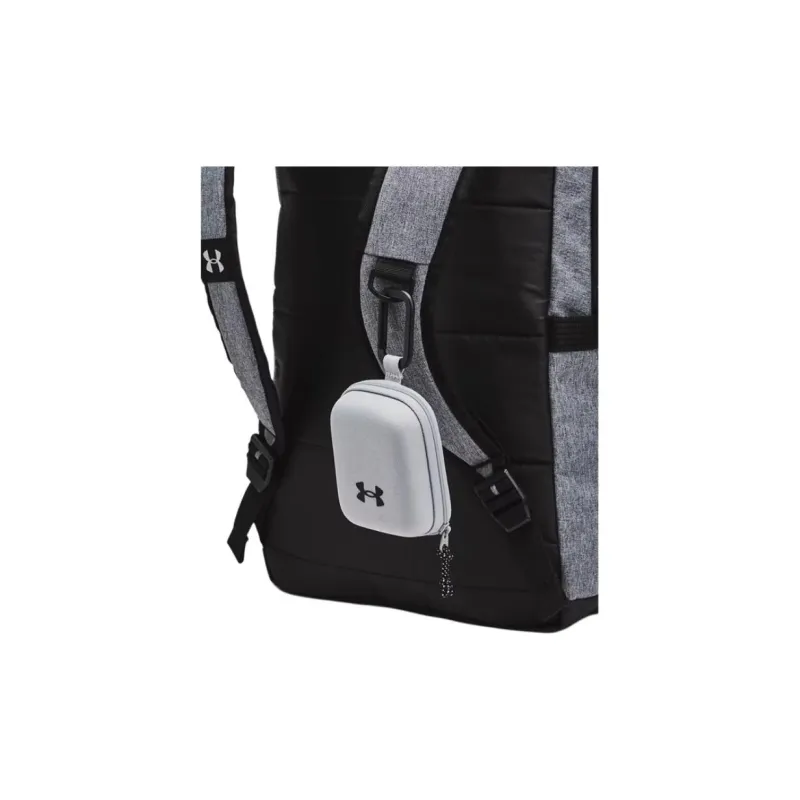 Under Armour Polyester Backpack Regular Men's Gray & Black-4