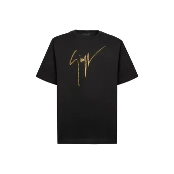 Giuseppe Zanotti Rhinestone embellished Logo T shirt