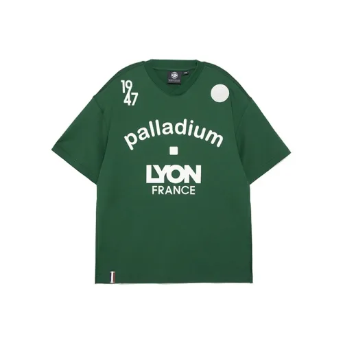Palladium Drop Shoulder Sleeve Crew Neck Short-Sleeved T-Shirts Men's Jasper