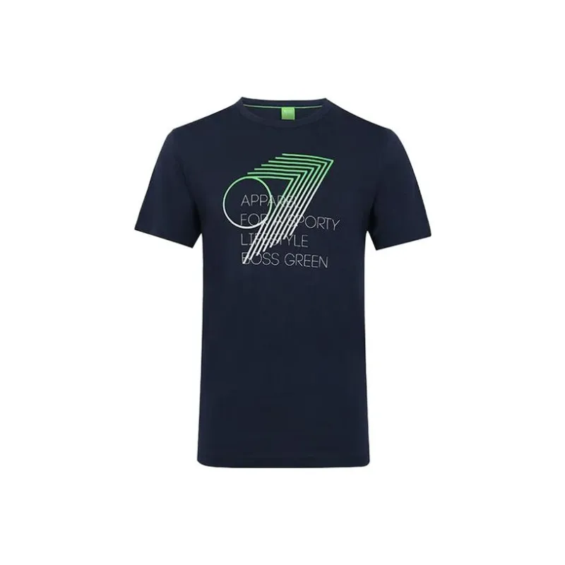 HUGO BOSS T Shirts Men Blue-0