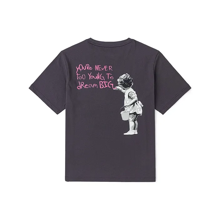 Kappa x Banksy Drop Shoulder Sleeve T-Shirt Unisex-0