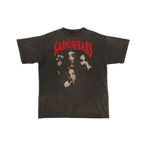 SAINT Mxxxxxx X Denim Tears Faces T Shirt