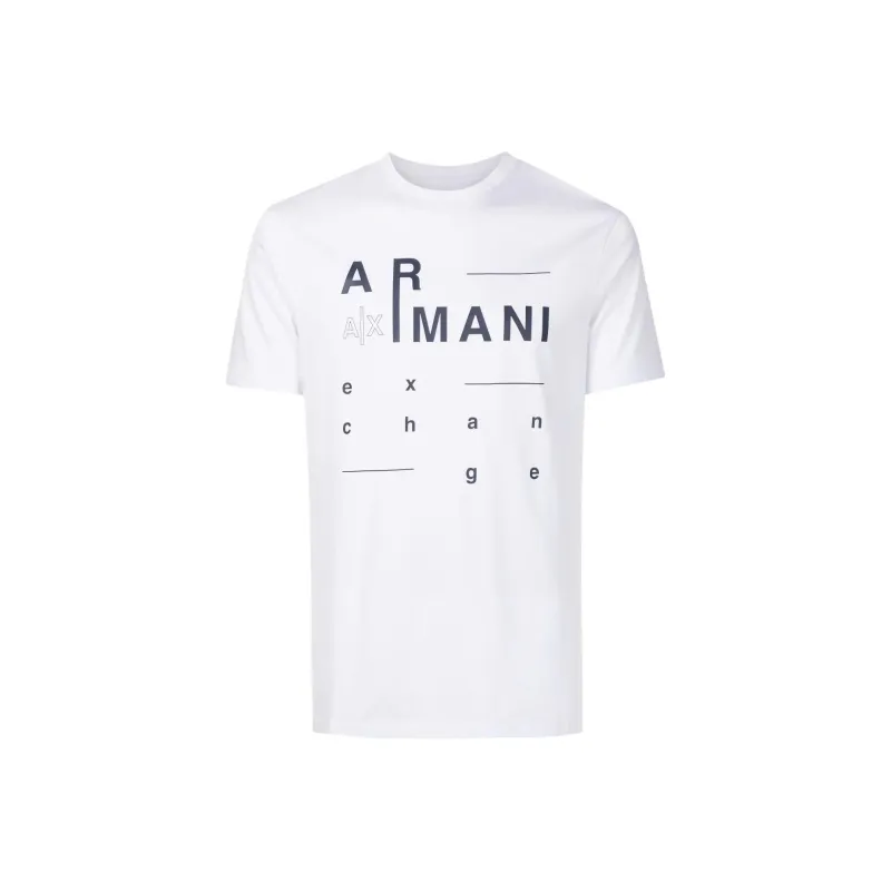 ARMANI EXCHANGE T Shirts Men White-0