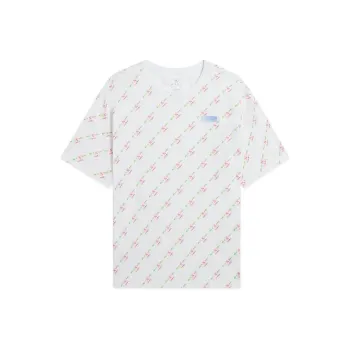 LiNing T Shirt Men's Pink White