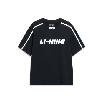 LiNing Sports Life Collection T Shirt Unisex Black