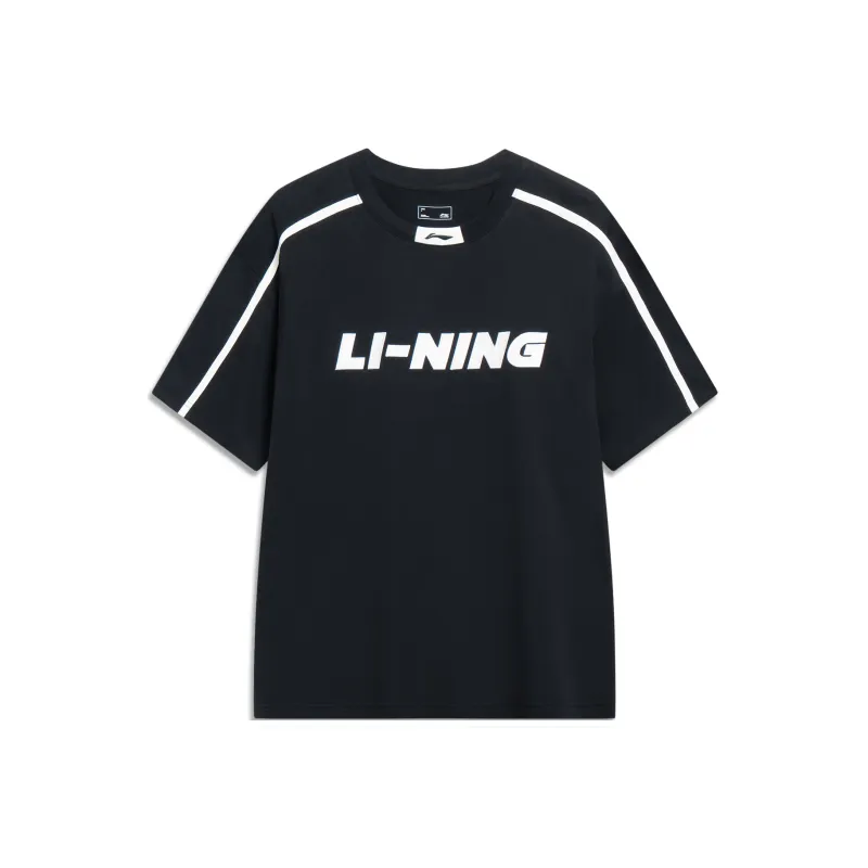 LiNing Sports Life Collection T Shirt Unisex Black-0