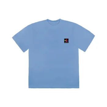 Travis Scott T-Shirts Unisex Blue