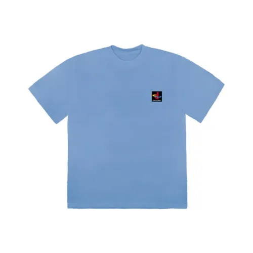 Travis Scott T-Shirts Unisex Blue