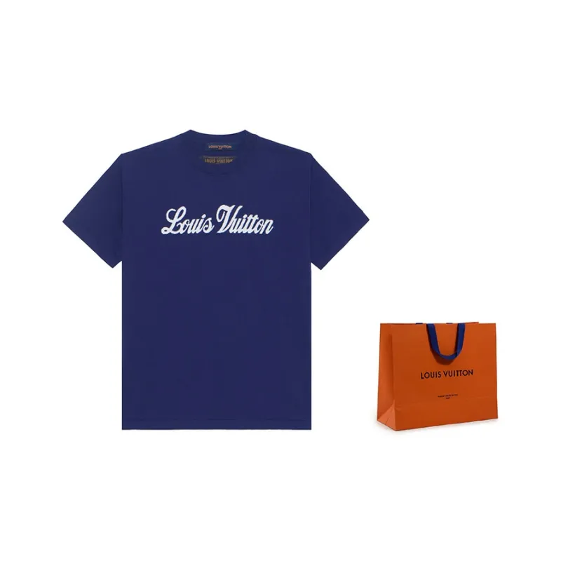 LOUIS VUITTON Graphic Short Sleeved Crewneck-7