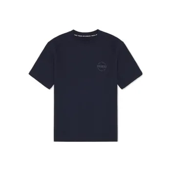 GUESS T-Shirts Unisex Navy Blue