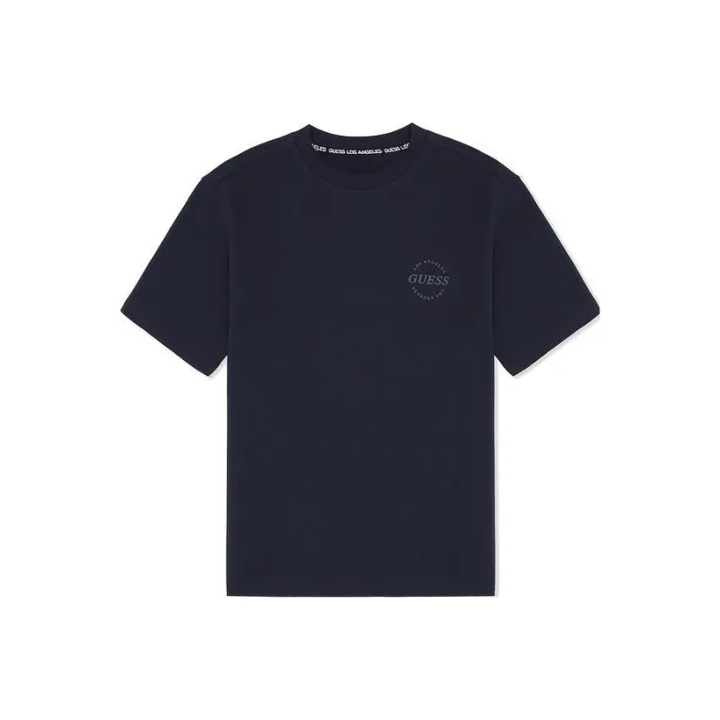 GUESS T-Shirts Unisex Navy Blue-0