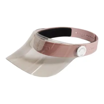 DIOR Plexiglass Rubber Foam Sun Protection Hats Women's Pink