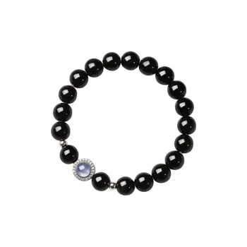 Yi Mingju Obsidian Jade Bracelets Unisex