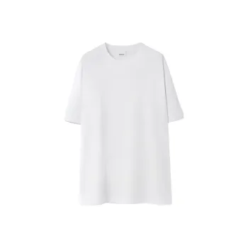 Burberry Embroidered Oak Leaf Crest Cotton T shirt