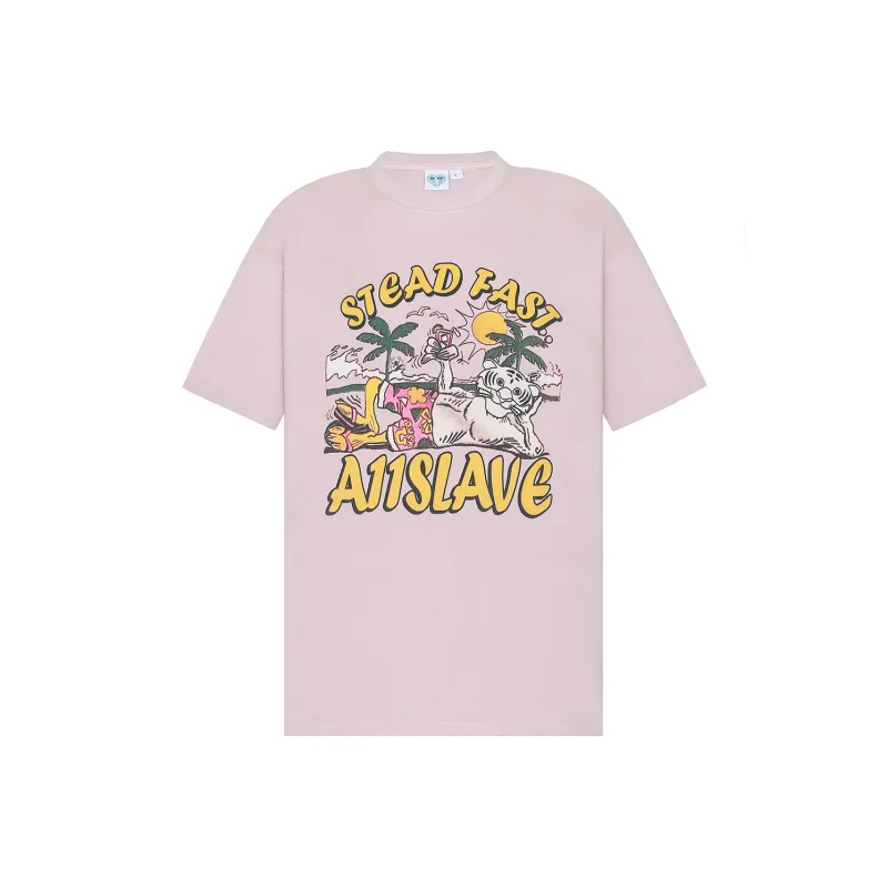 A11SLAVE T-Shirts Unisex Pink-0
